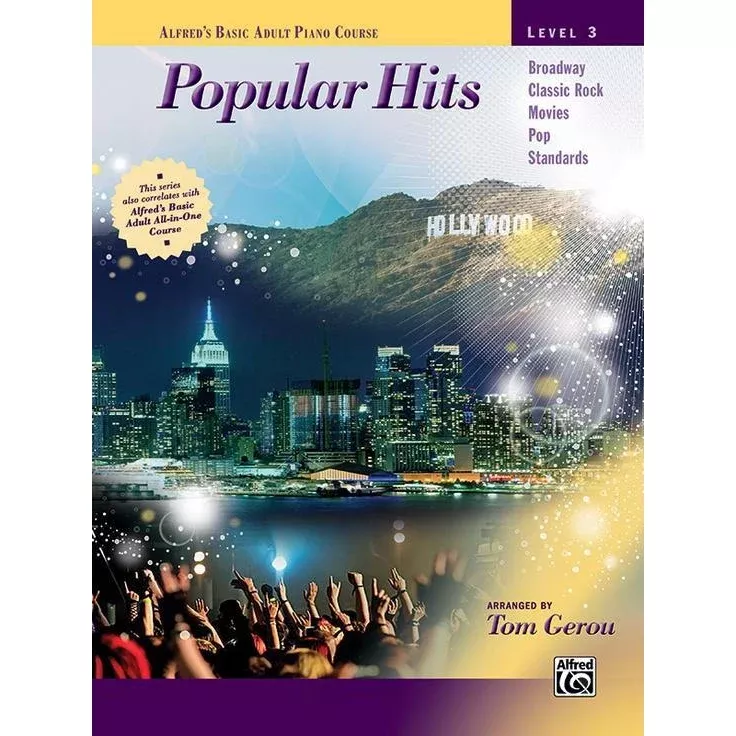 Alfred’s Basic Adult Piano Course: Popular Hits 3