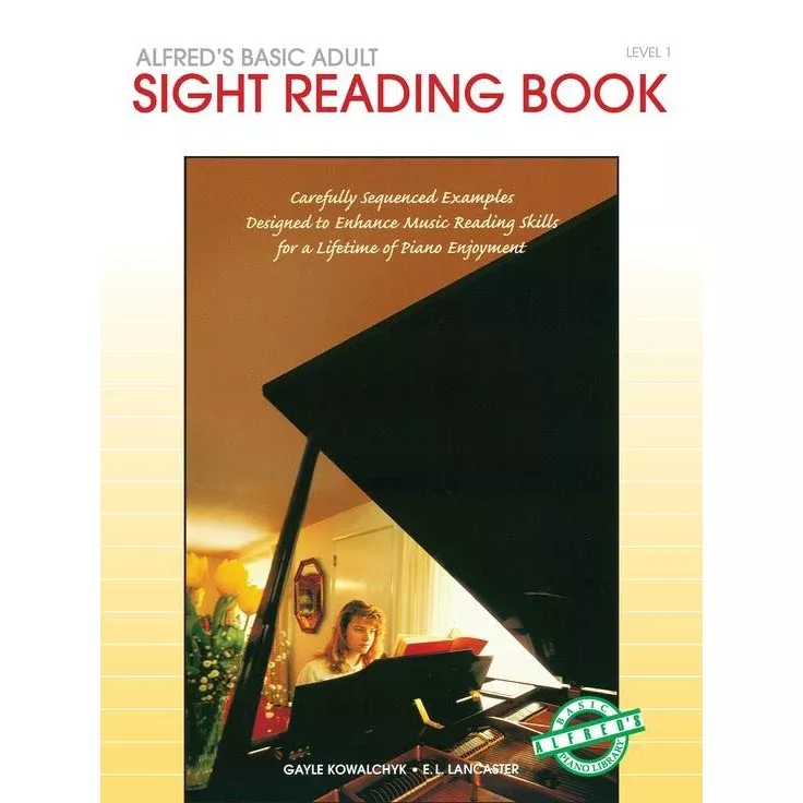 Alfred's Basic Adult Piano Course: Sightreading Book 1