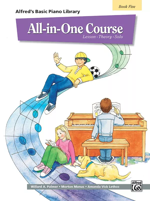 Alfred’s Basic All-in-One Course, Book 5: Piano Book