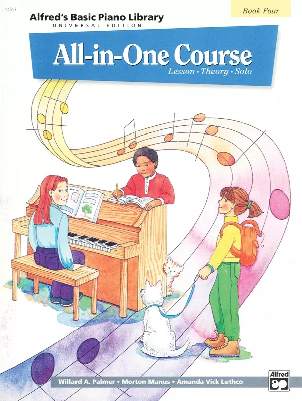 Alfred’s Basic All-in-One Course Universal Edition, Book 4: Piano Book