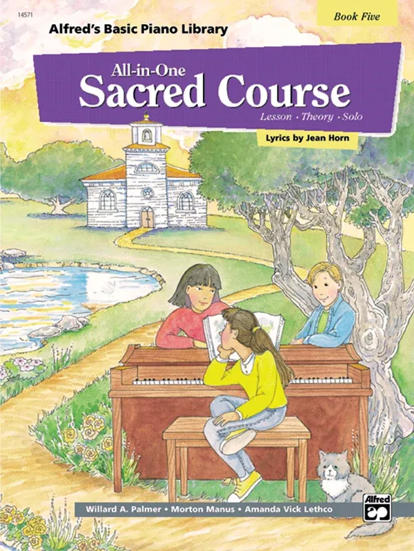 Alfred’s Basic All-in-One Sacred Course, Book 5: Piano Book