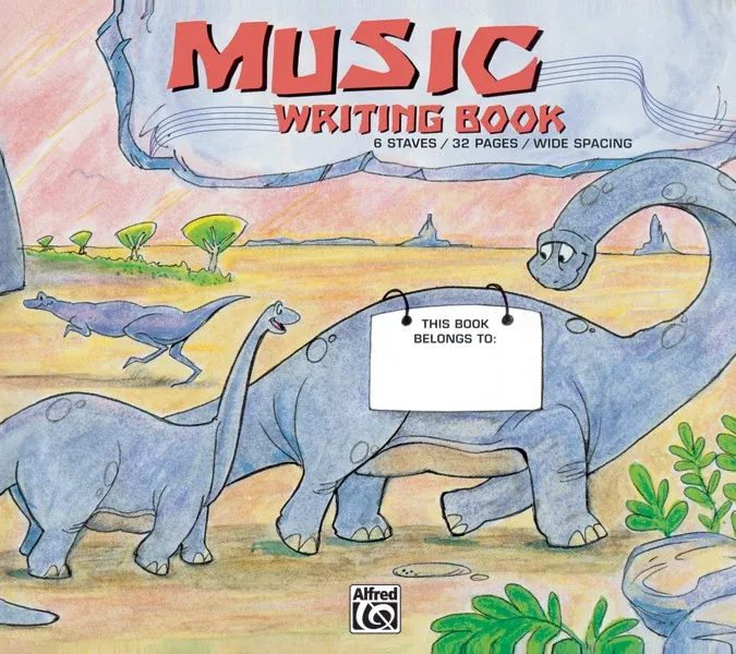 Alfred’s Basic Music Writing Book: Manuscript Paper