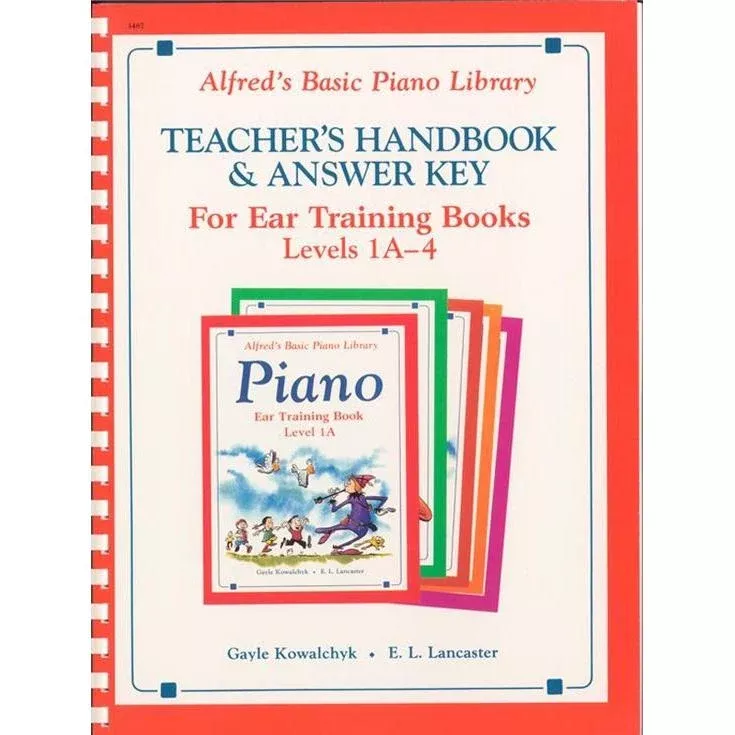 Alfred's Basic Piano Course: Ear Training Teacher's Handbook 1A-4