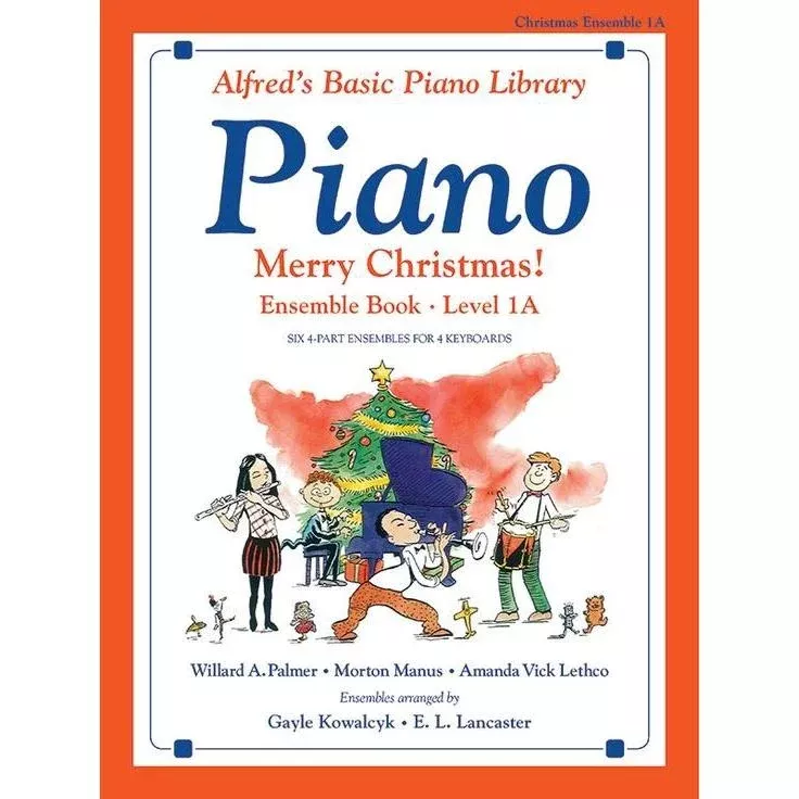 Alfred's Basic Piano Course: Merry Christmas! Ensemble 1A