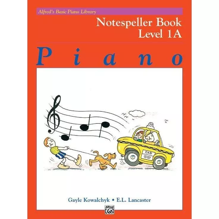 Alfred's Basic Piano Course: Notespeller 1A