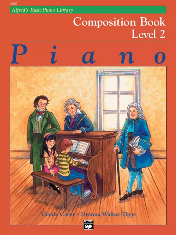 Alfred’s Basic Piano Library: Composition Book 2: Piano Book