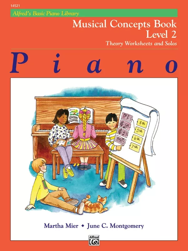 Alfred's Basic Piano Library: Musical Concepts Book 2: Piano Book