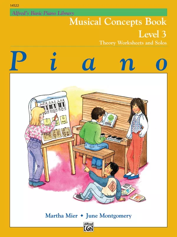 Alfred's Basic Piano Library: Musical Concepts Book 3: Piano Book