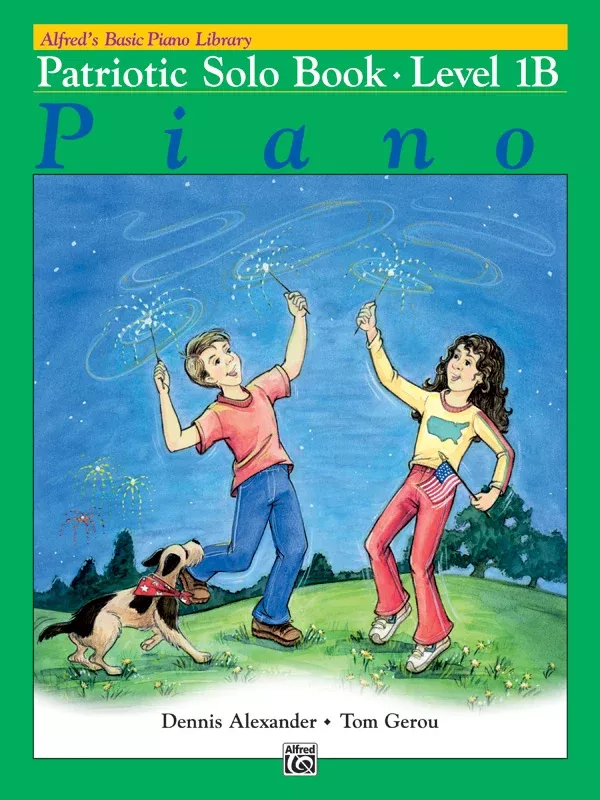 Alfred’s Basic Piano Library: Patriotic Solo Book 1B: Piano Book