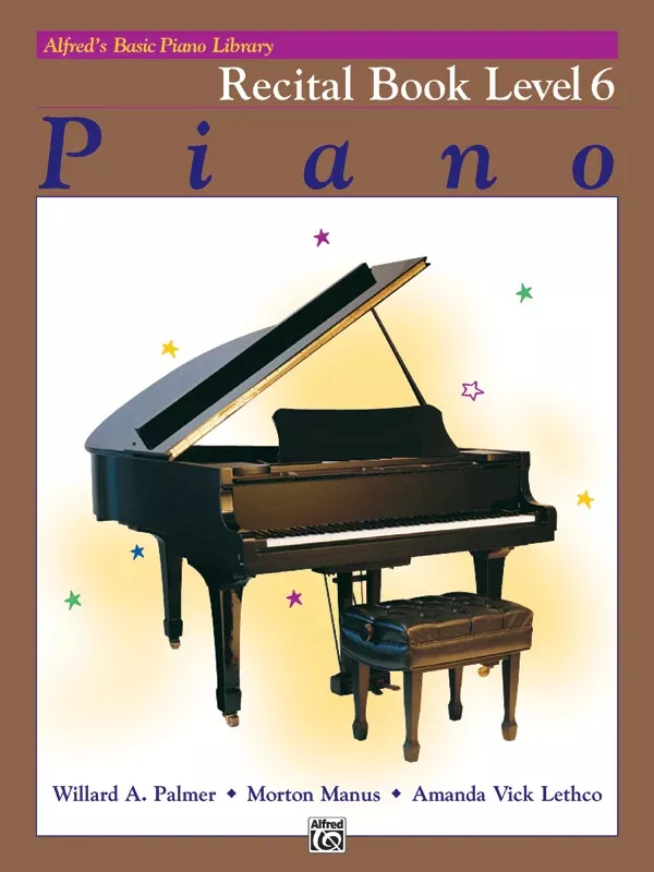 Alfred's Basic Piano Library: Recital Book 6: Piano Book