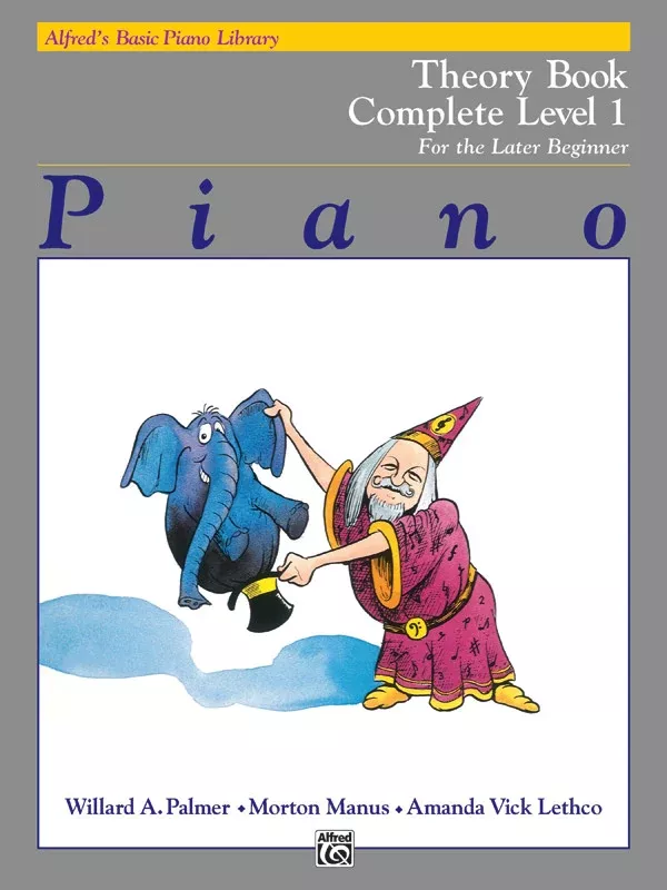 Alfred's Basic Piano Library: Theory Book Complete 1 (1A/1B): Piano Book