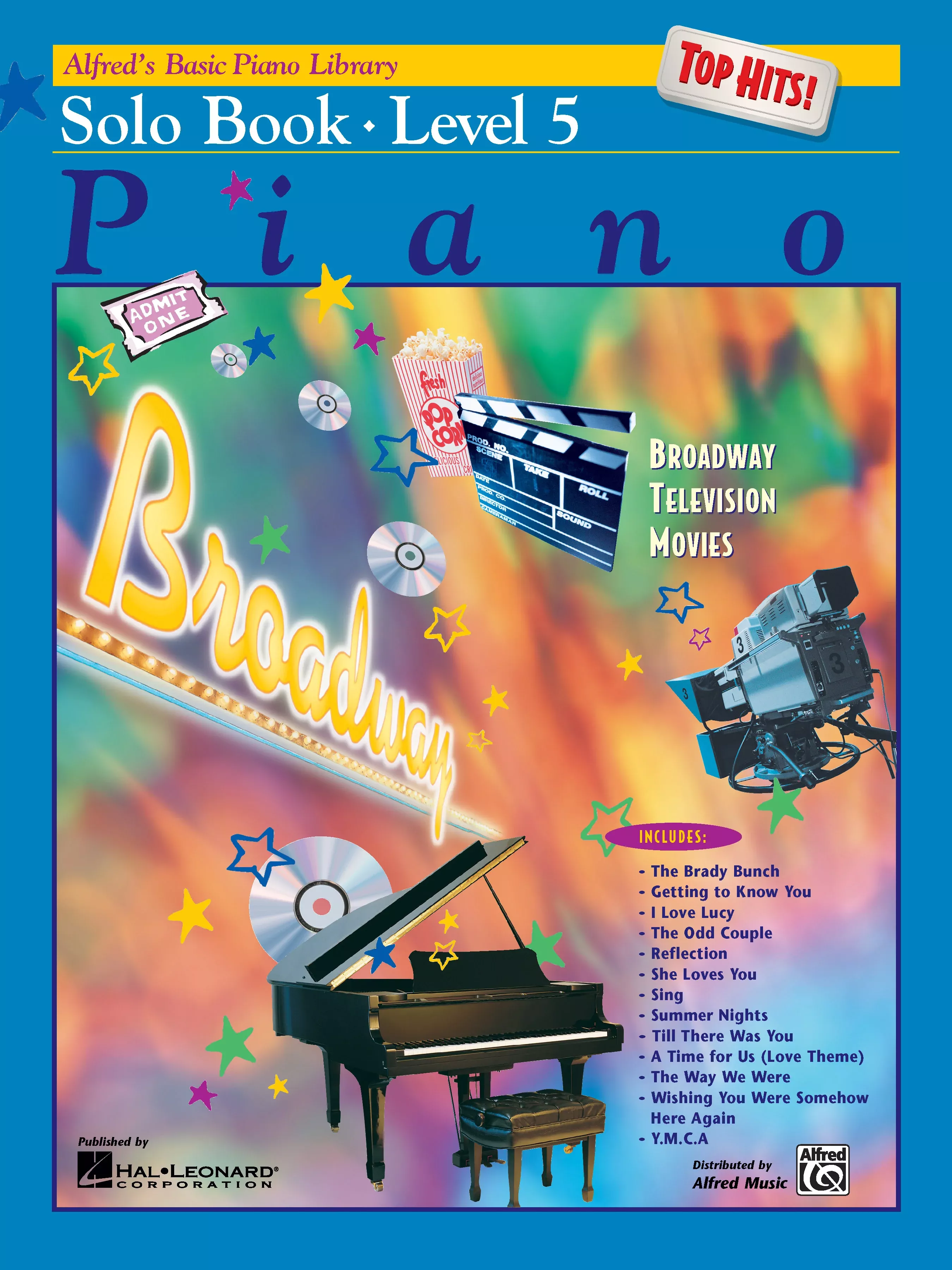 Alfred's Basic Piano Library: Top Hits! Solo Book 5: Piano Book