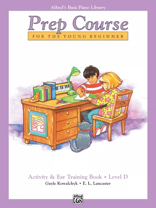 Alfred's Basic Piano Prep Course: Activity & Ear Training Book D: Piano Book