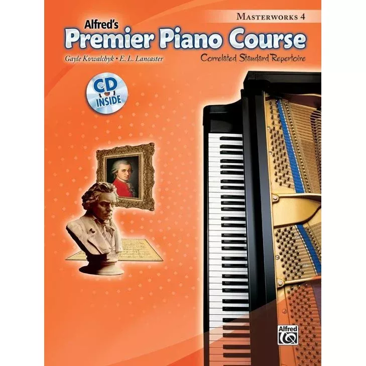 Alfred's Basic Premier Piano Course: Masterworks 4