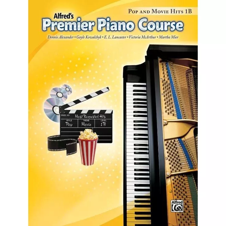Alfred’s Basic Premier Piano Course: Pop & Movie Hits 1B