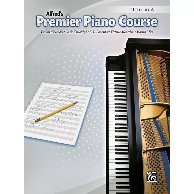 Alfred's Basic Premier Piano Course: Theory 6