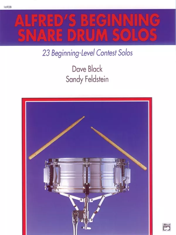 Alfred's Beginning Snare Drum Solos: Snare Drum Book