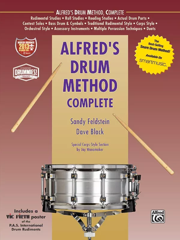 Alfred's Drum Method, Complete: Snare Drum Book & Poster