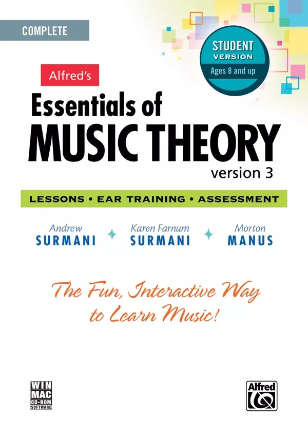 Alfred's Essentials of Music Theory: Software, Version 3 CD-ROM Student Version, Complete Volume: Software