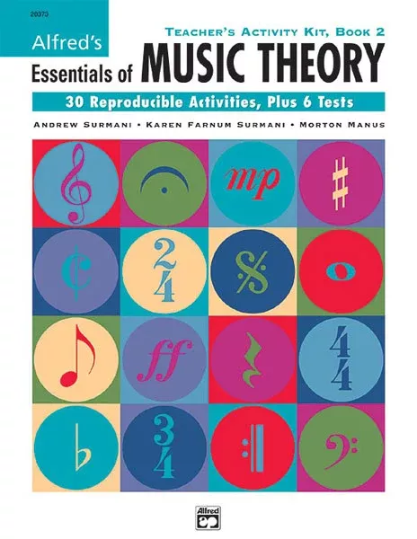 Alfred’s Essentials of Music Theory: Teacher’s Activity Kit, Book 2: Book