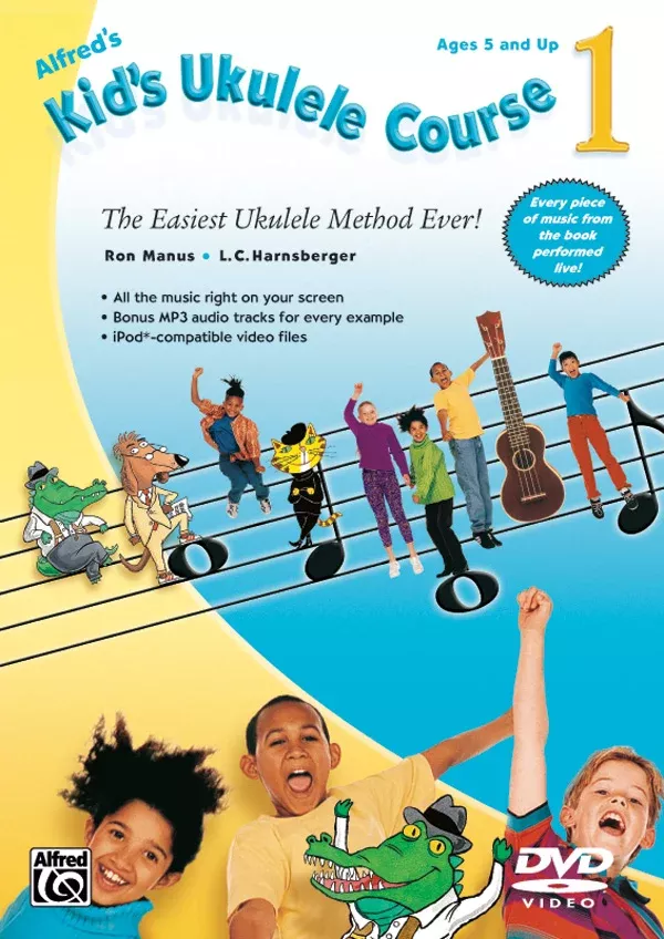 Alfred’s Kid’s Ukulele Course 1: Ukulele DVD