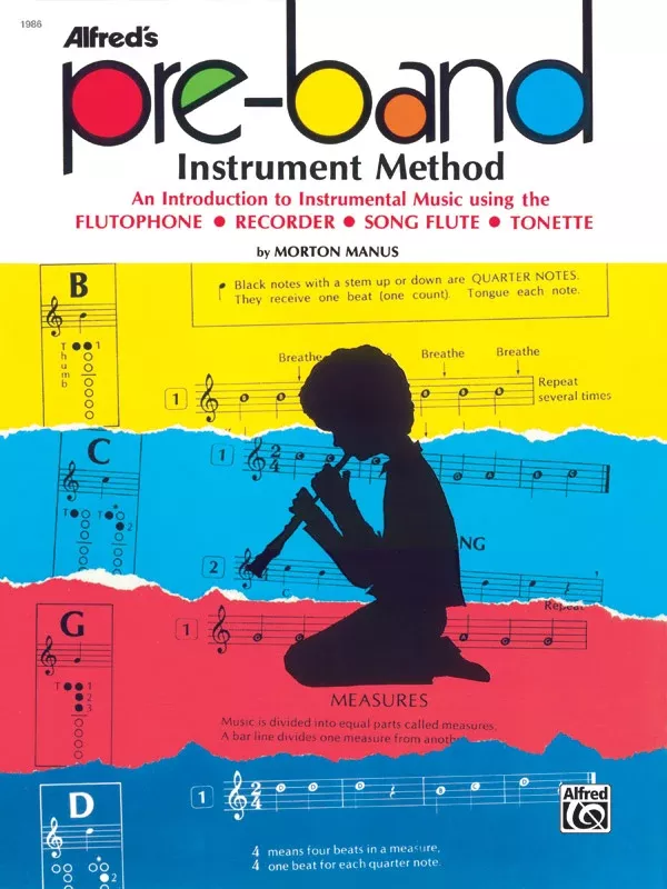 Alfred's Pre-Band Instrument Method: Pre-Instrument Book