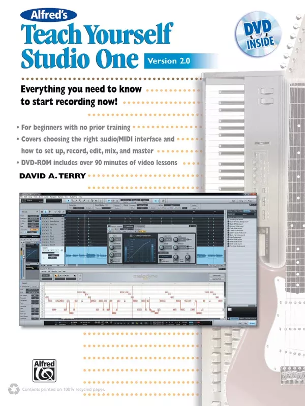 Alfred's Teach Yourself Studio One, Version 2.0: Pro Audio Textbook & DVD