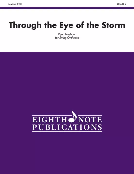 Alfred STR1221 Through the Eye of the Storm, String Orchestra