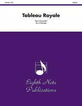 AlfredCC2858 Tableau Royale for Clarinet Trio