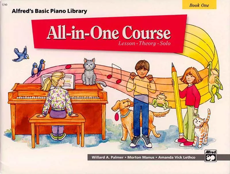 ALFREDS BASIC PIANO LIBRARY ALL IN ONE COURSE BK 1 UNIVERSAL EDITION