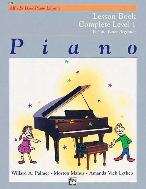 ALFREDS BASIC PIANO LIBRARY LESSON BOOK COMPLETE LEV 1 (1A/1B)