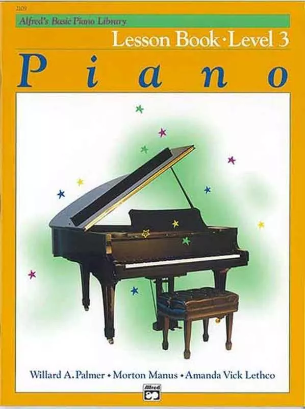 ALFREDS BASIC PIANO LIBRARY LESSON BOOK LEV 3