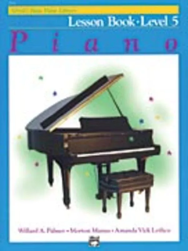ALFREDS BASIC PIANO LIBRARY LESSON BOOK LEV 5