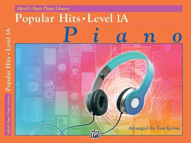 ALFREDS BASIC PIANO LIBRARY POPULAR HITS LEV 1A