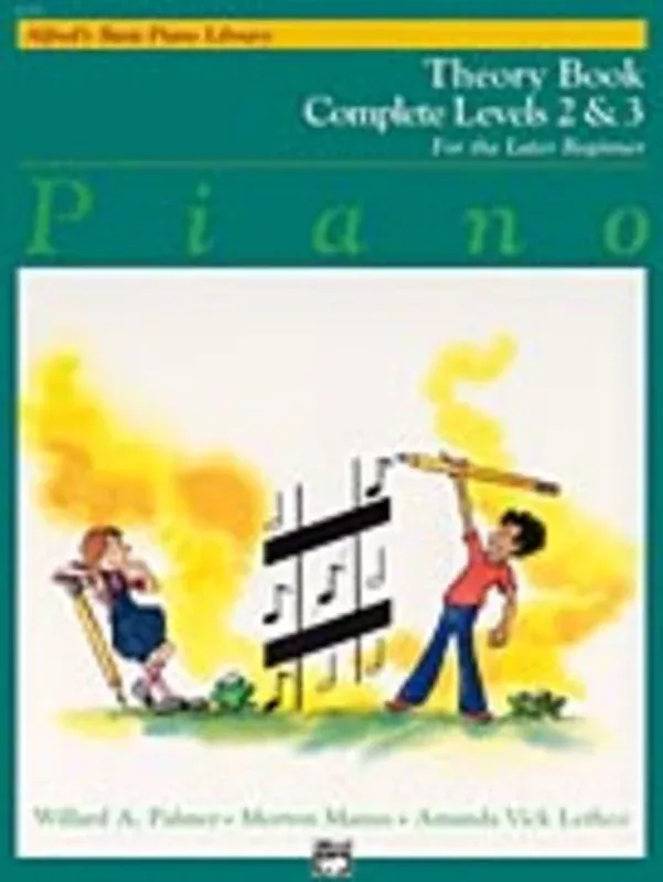 ALFREDS BASIC PIANO LIBRARY THEORY BOOK COMPLETE LEV 2 & 3