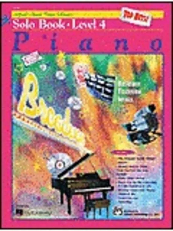 ALFREDS BASIC PIANO LIBRARY TOP HITS! SOLO BOOK LEV 4