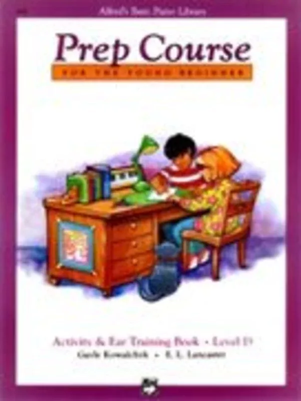 ALFREDS BASIC PIANO PREP COURSE ACTIVITY & EAR TRAINING LEV D