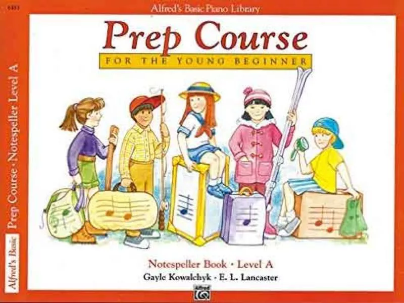 ALFREDS BASIC PIANO PREP COURSE NOTESPELLER BOOK LEV A