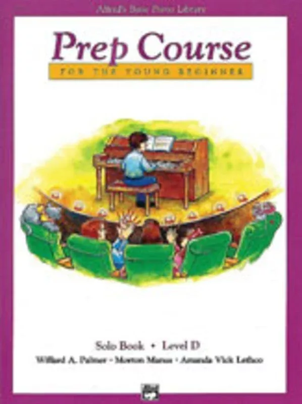 ALFREDS BASIC PIANO PREP COURSE SOLO BOOK LEV D