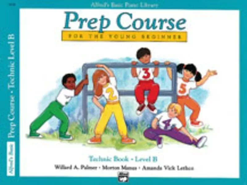 ALFREDS BASIC PIANO PREP COURSE TECHNIC BOOK LEV B