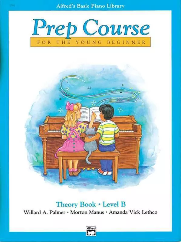 ALFREDS BASIC PIANO PREP COURSE THEORY BOOK LEV B