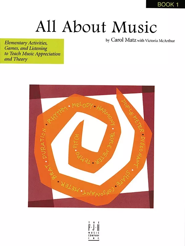 All About Music, Book 1: Elementary Piano Book