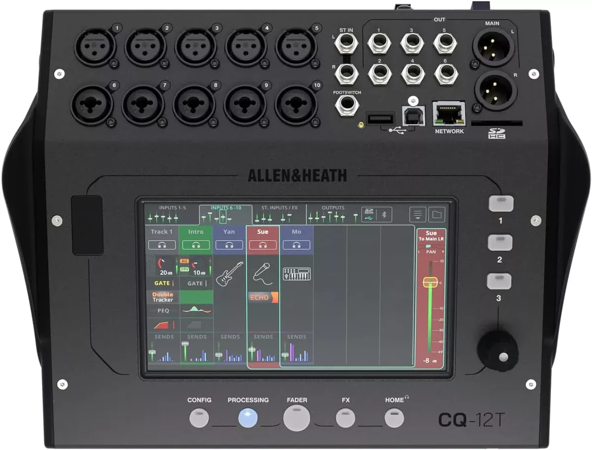 Allen & Heath CQ-12T 10-channel Digital Mixer