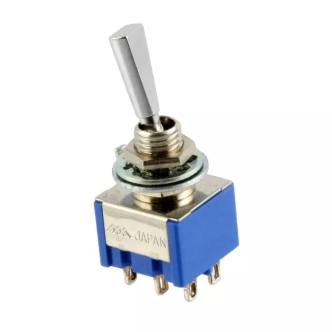 ALLPARTS EP-0081-010 Chrome On-On Mini Switch