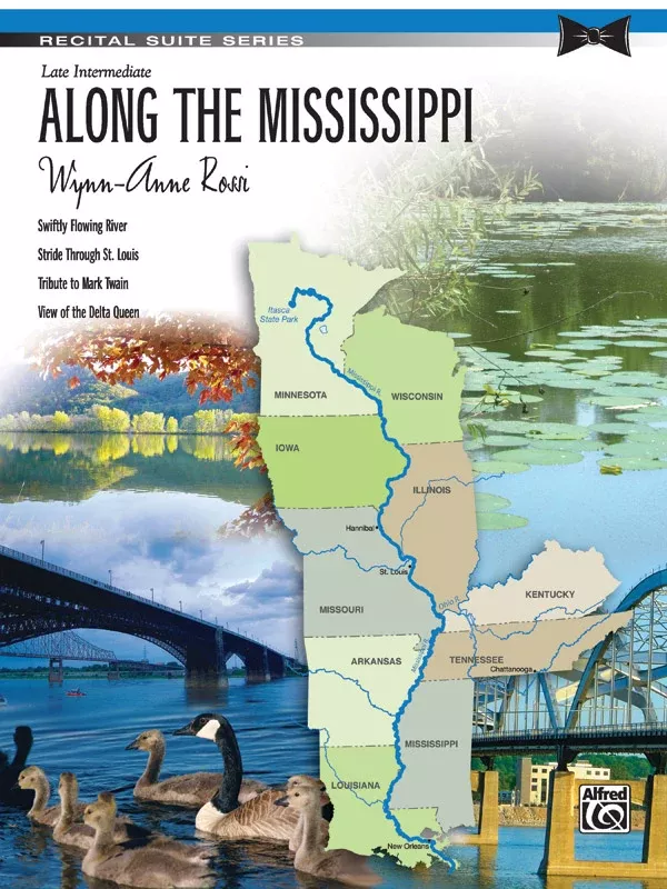 Along the Mississippi: Piano Sheet