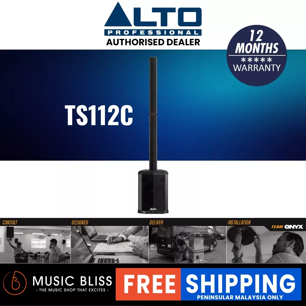 Alto Professional TS112C Portable Colum Array Loudspeaker