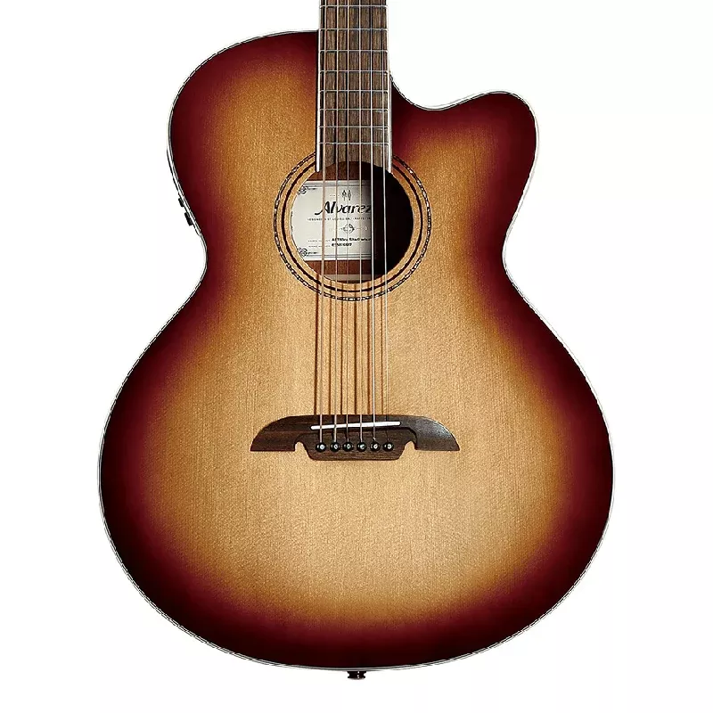 Alvarez Artist Series Baritone ABT60ce – Shadowburst Solid A+ Sitka Spruce Top with African Mahogany Back and Sides
