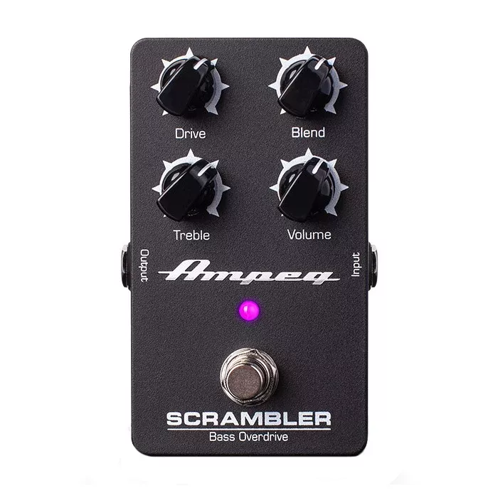 Ampeg Scrambler Bass Overdrive Effect Pedal