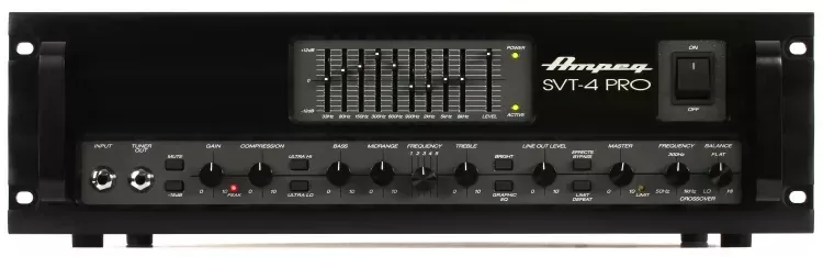 Ampeg SVT4PRO 1200W Bass Amp Head