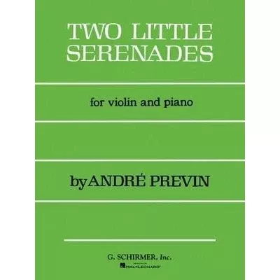 André Previn - Two Little Serenades for Violin and Piano